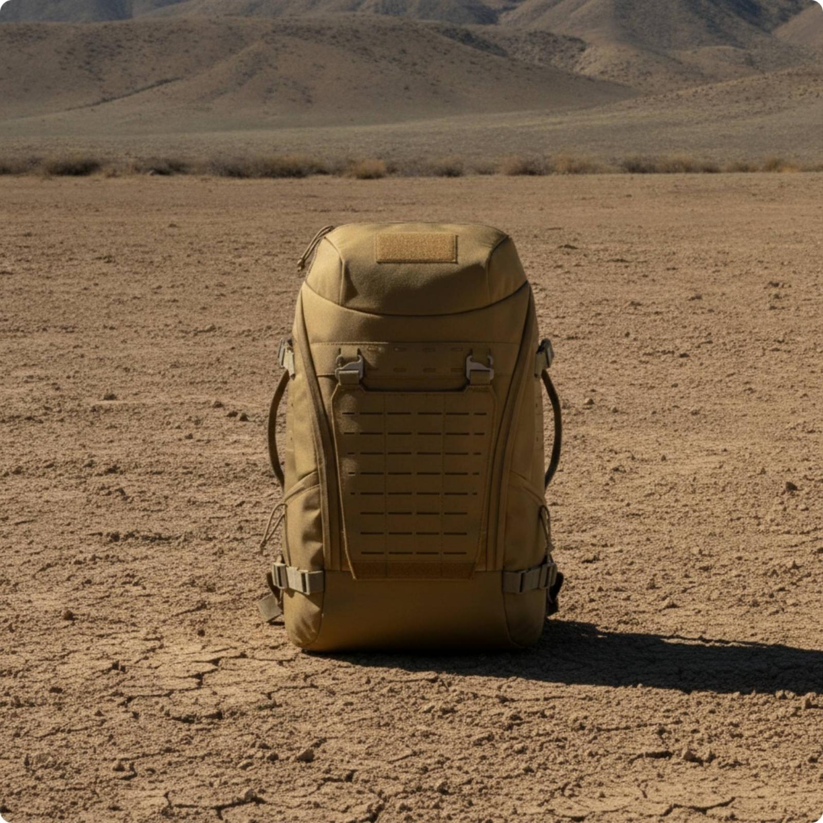 Outdoor Camping Backpack - สายรัดกระเป๋าเป้สะพายหลังแบบรัดแน่น กระเป๋าเป้สะพายหลังแบบมีแผ่นรองสำหรับนักเดินทาง นักเดินทางประจำวัน แคมป์ปิ้ง และการเดินทาง