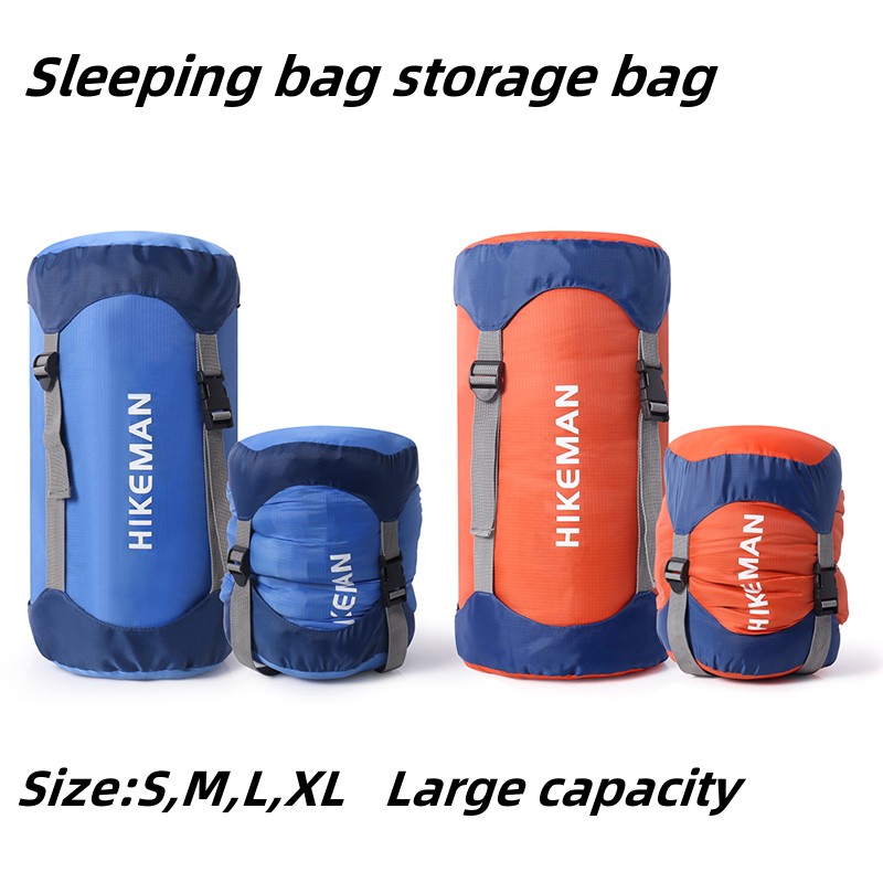 Ultralight Sleeping Bag - ถุงนอนถุงเก็บการบีบอัดกลางแจ้ง Camping Multi-Purpose กระเป๋ากันน้ําแบบพกพา Ultra-light Storage