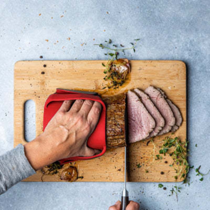 Kitchen Outdoor Camping - ถุงมือซิลิโคนสำหรับใช้ในบ้าน ทนความร้อน กันลื่น ใช้จับหม้อได้หลากหลาย ถุงมือครัวสำหรับทำอาหาร แคมป์ปิ้งกลางแจ้ง