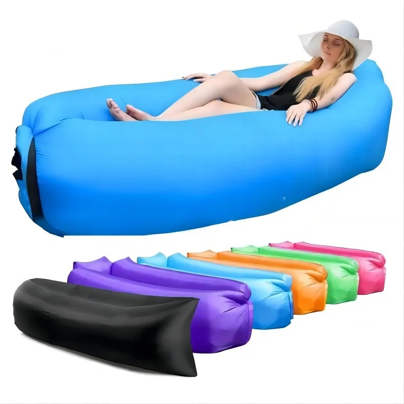 Ultralight Sleeping Bag - โซฟาเป่าลมแบบพกพา รุ่นล่าสุดปี 2026 น้ำหนักเบาพิเศษ ดีไซน์ทรงหมอน โซฟาพับได้