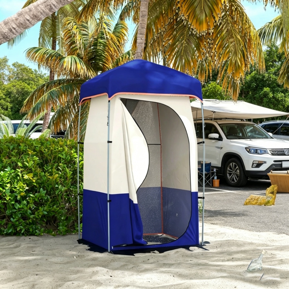 Outdoor Camping Showers - เต็นท์อาบน้ำแบบพับได้ ห้องเปลี่ยนเสื้อผ้าส่วนตัว รุ่นใหม่ปี 2026 กันน้ำ พกพาสะดวก