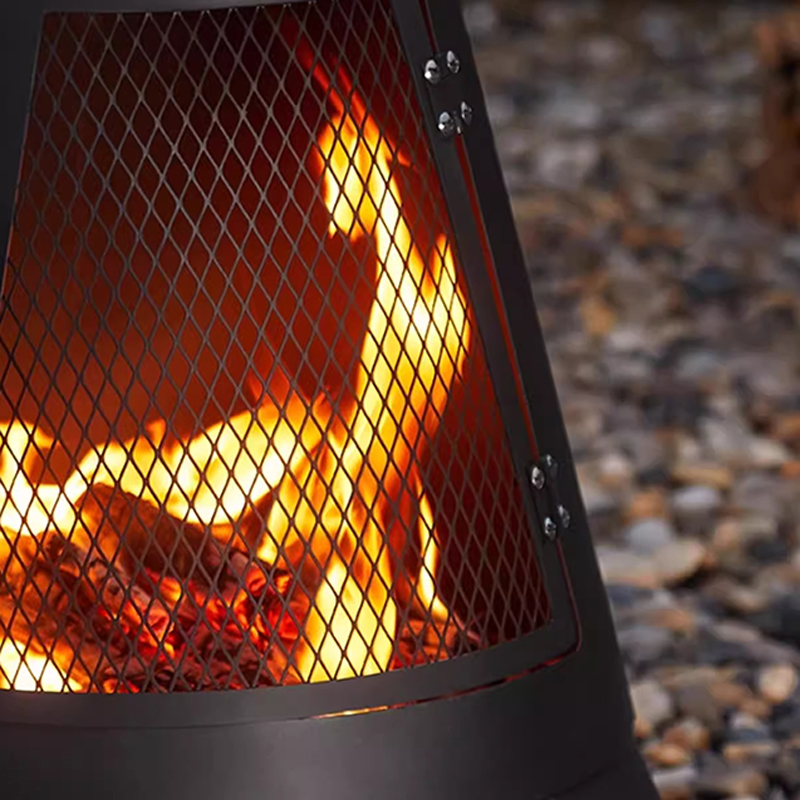 Outdoor Camping Fireplace - สวนกลางแจ้งเตาผิง Camping เตาไม้ MINI Burner Travel