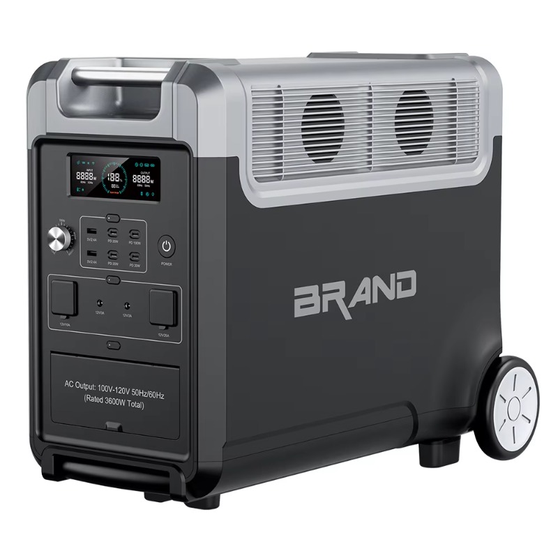 Portable Power Station - โรงงานผลิตเครื่องกำเนิดไฟฟ้าคุณภาพสูง ปี 2026 ความจุขนาดใหญ่ 3840Wh สถานีไฟฟ้าพกพา