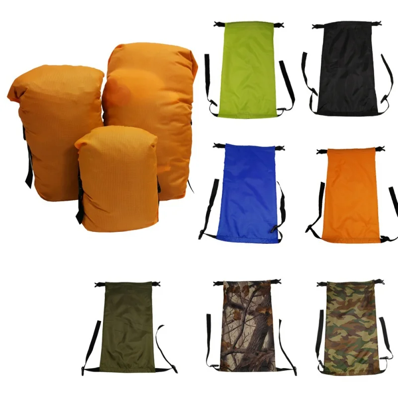 Ultralight Sleeping Bag - 5L/8L/11L Outdoor Camping ถุงนอน Pack การบีบอัด