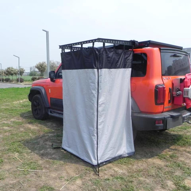 Outdoor Camping Showers - เต็นท์อาบน้ำกลางแจ้ง เต็นท์อาบน้ำข้างรถ เต็นท์ห้องน้ำ เต็นท์อาบน้ำพร้อมไฟ LED ในตัว