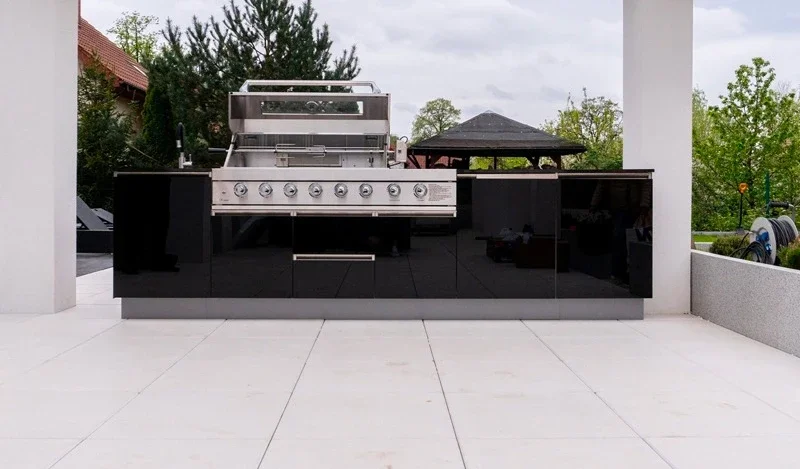 Outdoor Camping Kitchen With Sink - ตู้ครัวกลางแจ้งแบบโมดูลพร้อมอ่างล้างจานสแตนเลส ชุดครัวกลางแจ้งสำหรับตั้งแคมป์และบาร์บีคิว