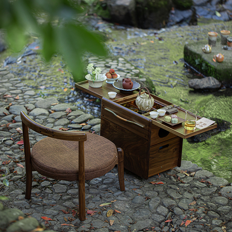 เตาผิงวอลนัทสำหรับชงชา เตาถ่าน - Outdoor Camping Fireplace บทวิจารณ์และราคา