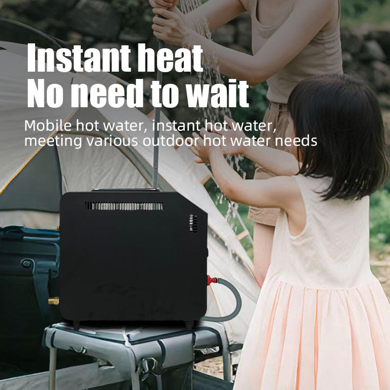 เครื่องทำน้ำอุ่นแบบพกพา ใช้แก๊ - Outdoor Camping Showers บทวิจารณ์และราคา