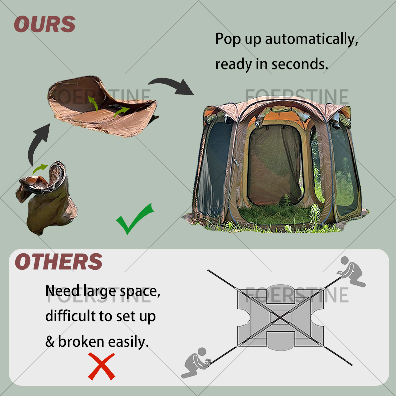 เต็นท์แคมป์ปิ้งกลางแจ้ง 6 คน O - Outdoor Camping House บทวิจารณ์และราคา