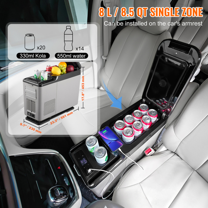 ตู้เย็นติดรถยนต์แบบพกพา ขนาด 1 - Outdoor Camping Zone บทวิจารณ์และราคา