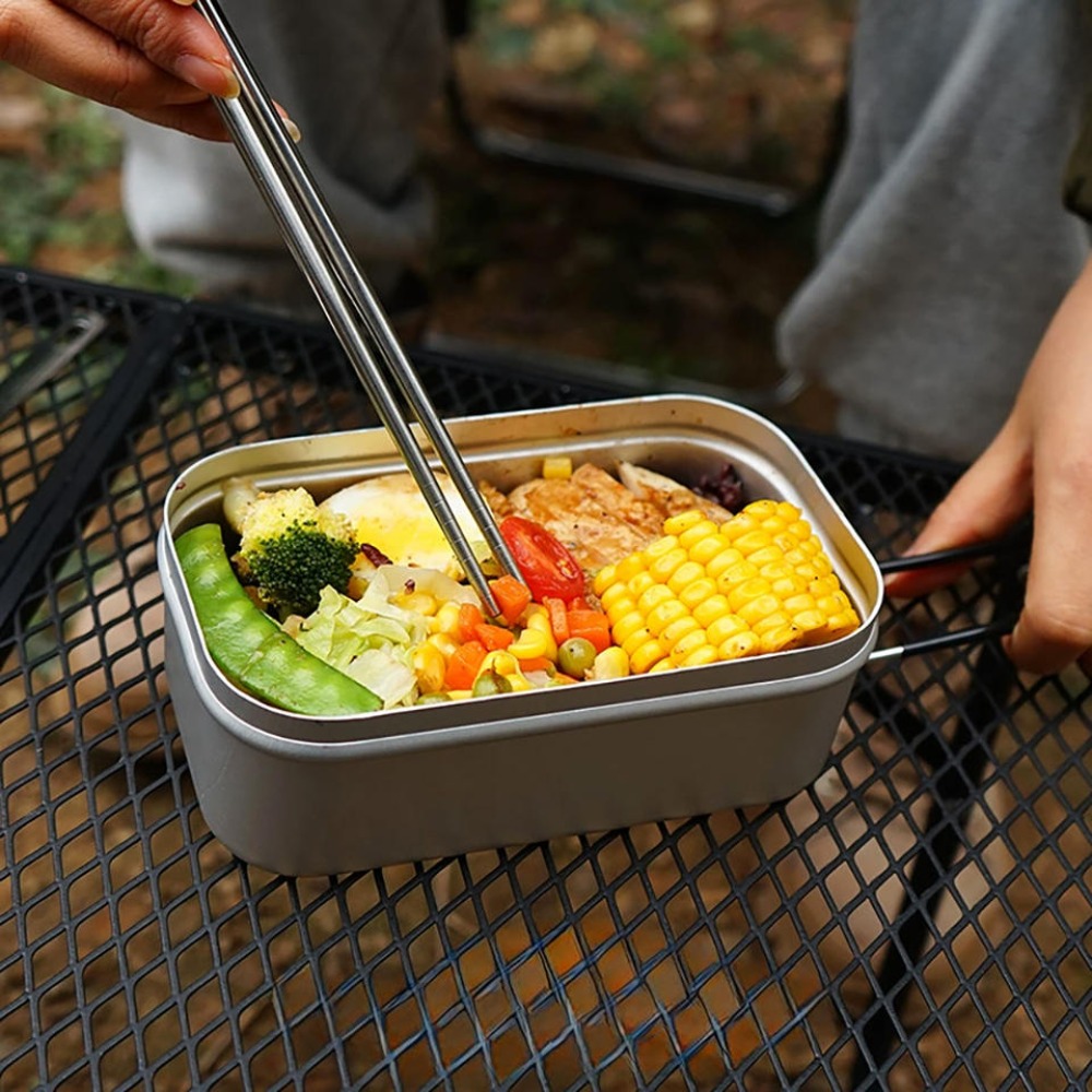 ชุดอุปกรณ์บนโต๊ะอาหารน้ำหนักเบ - Outdoor Camping Cooking Set บทวิจารณ์และราคา