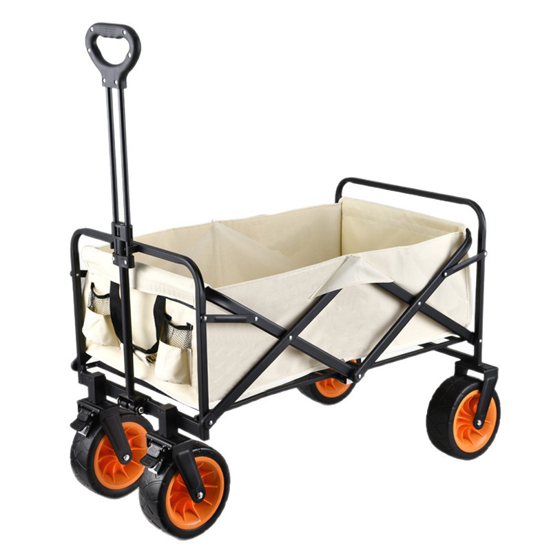 รถเข็นพับได้สำหรับตั้งแคมป์กลา - Outdoor Camping Folding Table บทวิจารณ์และราคา