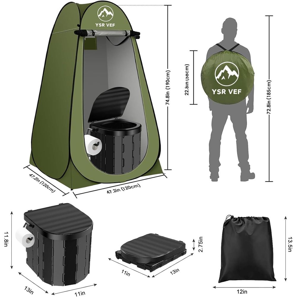 ชุดห้องน้ำพกพา, ห้องน้ำสำหรับต - Outdoor In Camping บทวิจารณ์และราคา