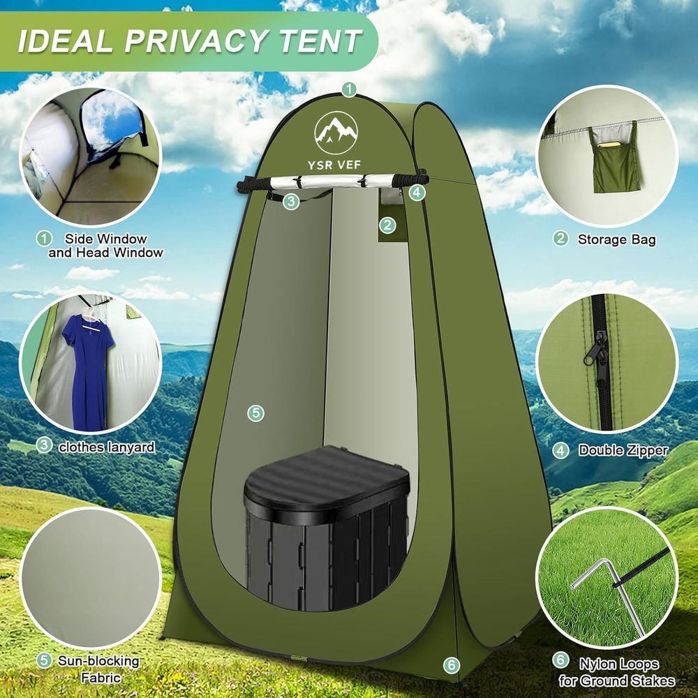 ชุดห้องน้ำพกพา, ห้องน้ำสำหรับต - Outdoor In Camping บทวิจารณ์และราคา