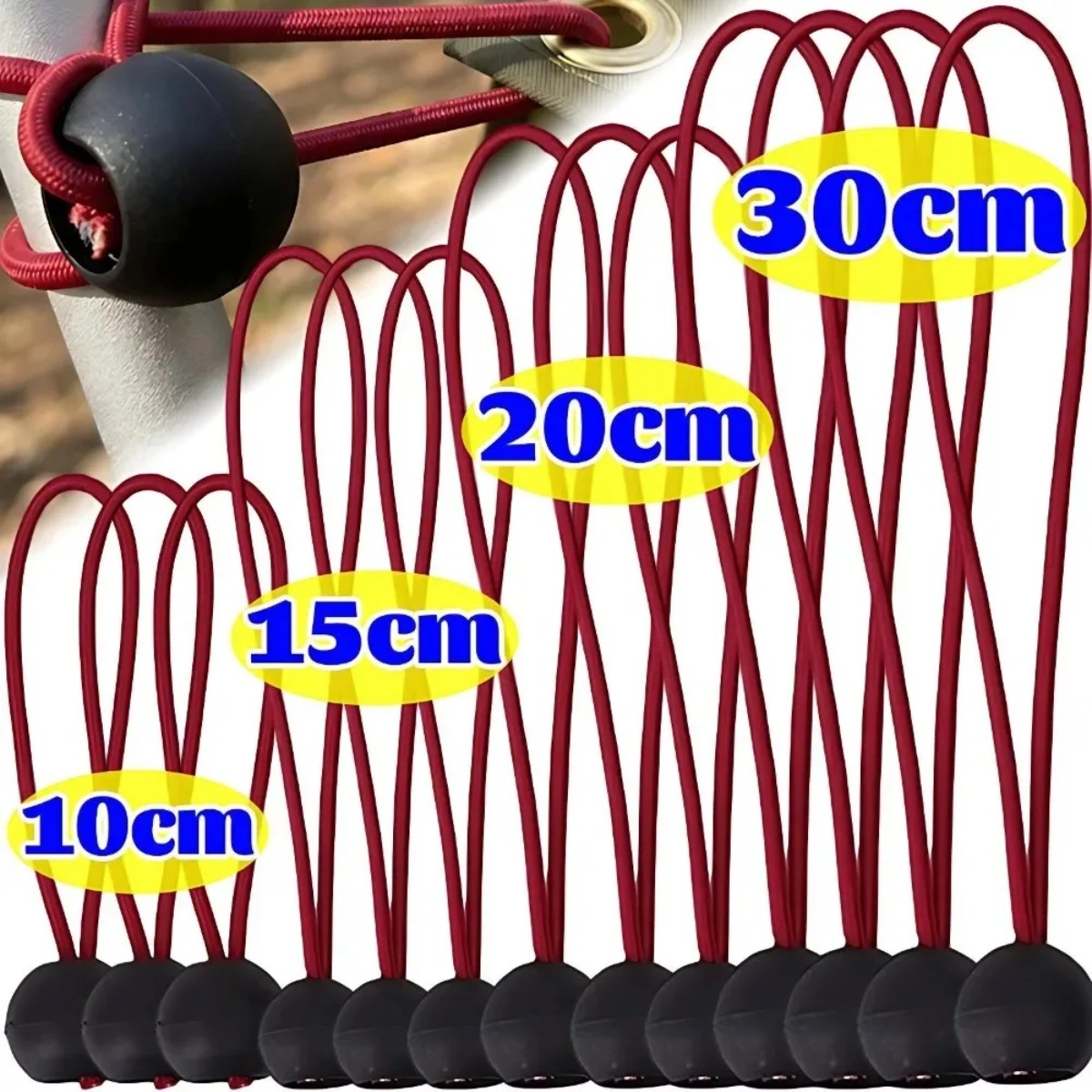 เชือกบันจี้จัมมัลติฟังก์ชั่น ส - Outdoor Camping Extension Cord บทวิจารณ์และราคา
