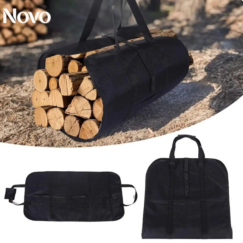 กระเป๋าใส่ฟืนสำหรับเตาผิง กระเ - Outdoor Camping Fireplace บทวิจารณ์และราคา