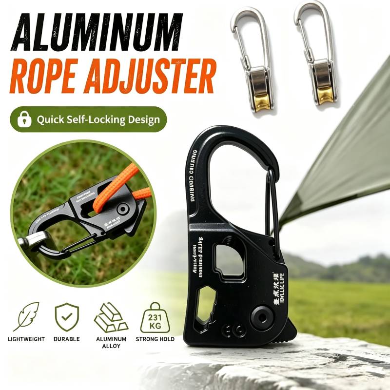 ตัวปรับความตึงเชือกเต็นท์อลูมิ - Outdoor Camping Extension Cord บทวิจารณ์และราคา