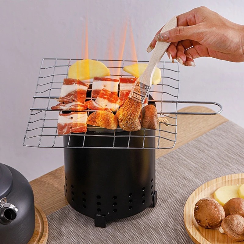 เตาแคมป์ปิ้งแบบพกพา 1 ชิ้น พร้ - Outdoor Camping Fireplace บทวิจารณ์และราคา