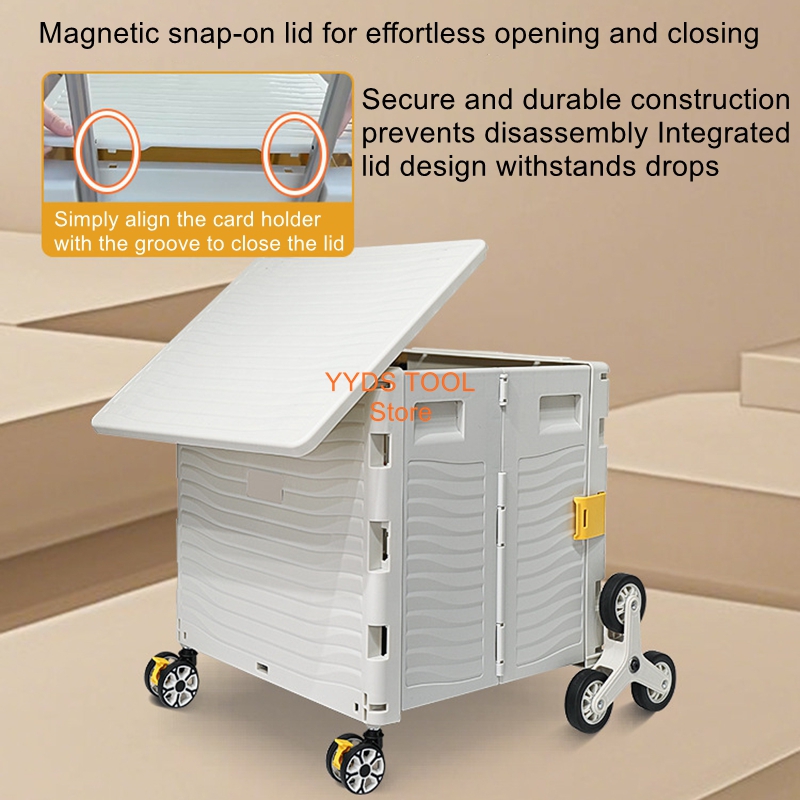 รถเข็นพับได้สำหรับตั้งแคมป์กลา - Outdoor Camping Storage Box บทวิจารณ์และราคา