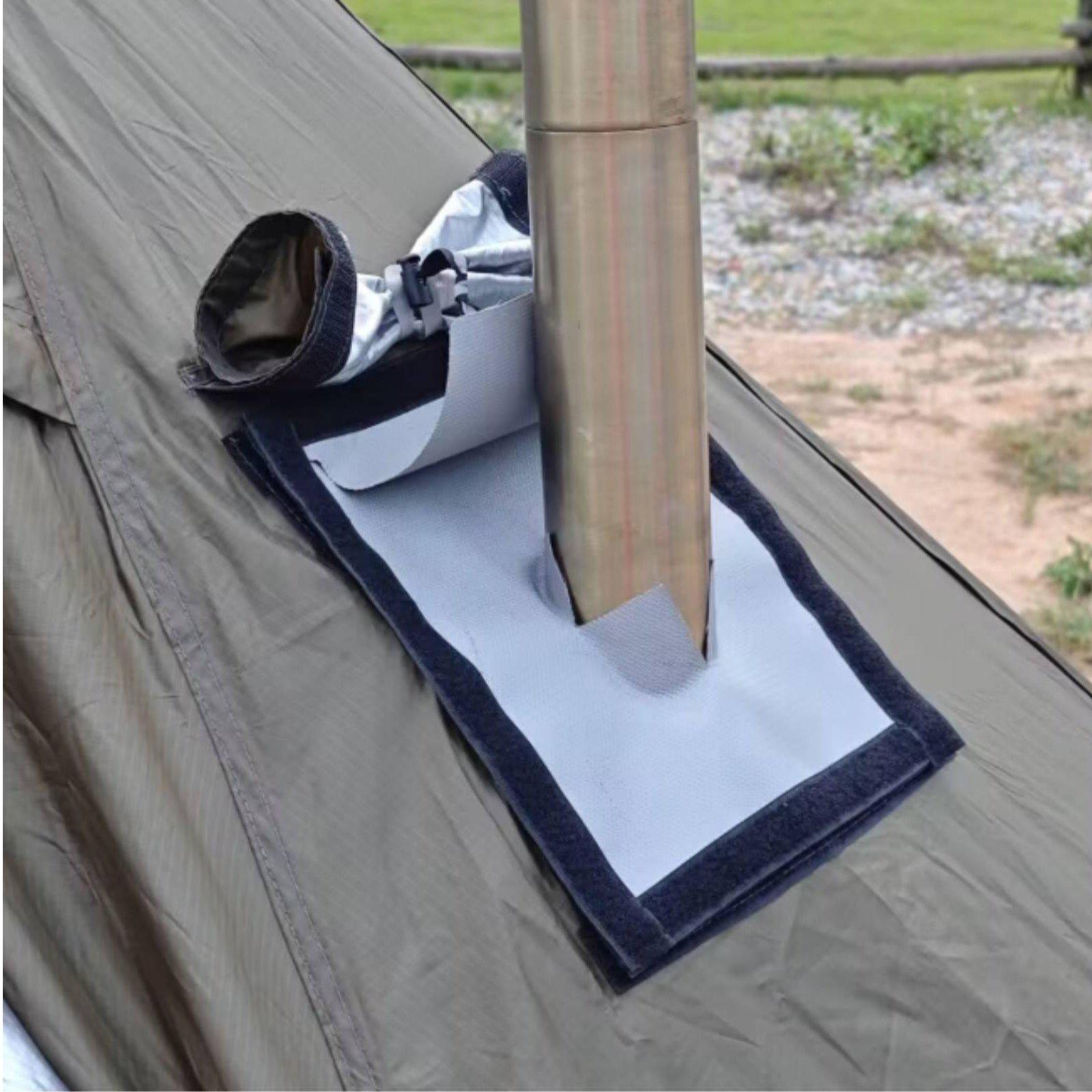 แผ่นกันไฟสำหรับเตาแคมป์ปิ้ง ฉน - Outdoor Camping Fireplace บทวิจารณ์และราคา