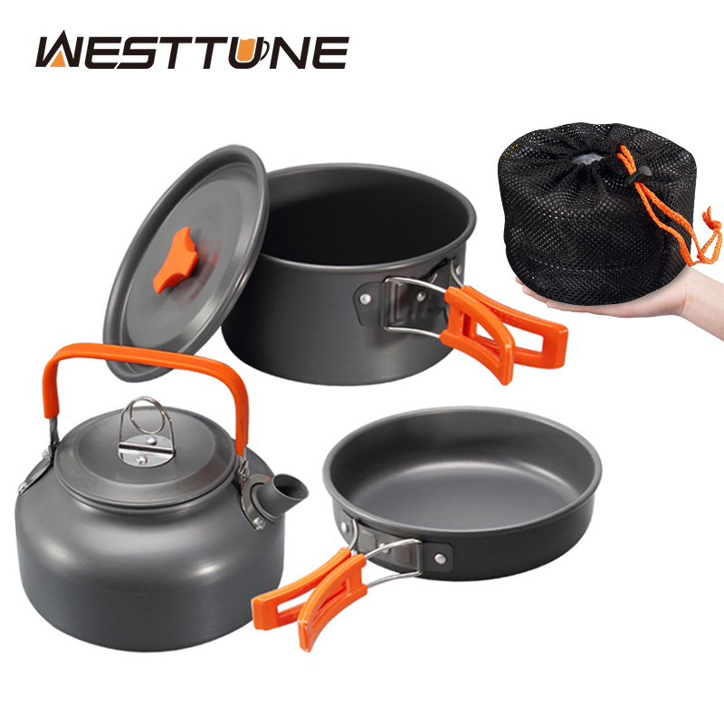 WESTTUNE ชุดเครื่องครัวตั้งแคม - Outdoor Camping Cooking Set บทวิจารณ์และราคา