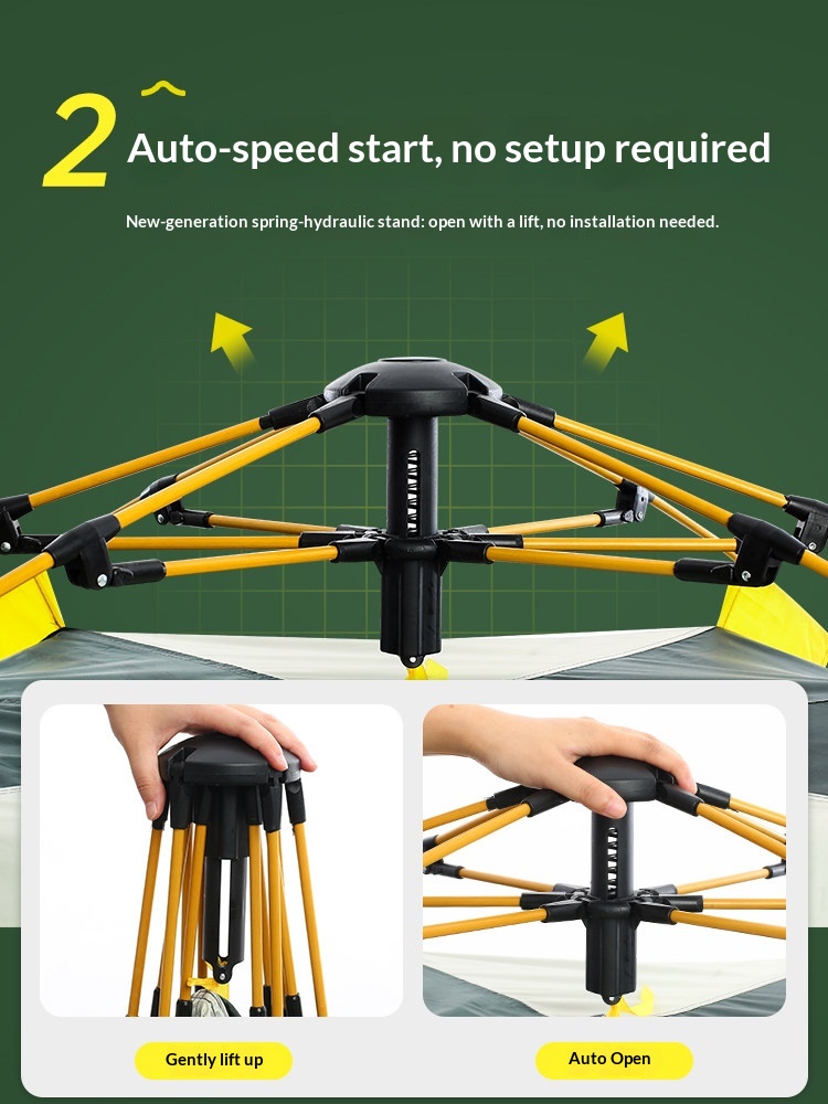 เต็นท์พับอัตโนมัติแบบพกพา Loha - Jinli Outdoor Camping บทวิจารณ์และราคา