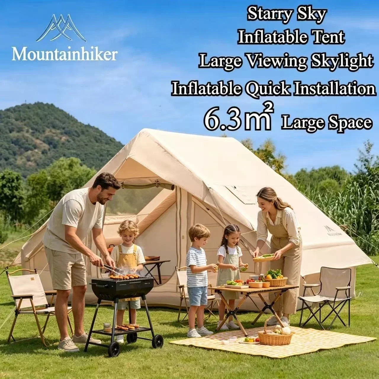 เต็นท์เป่าลมขนาดใหญ่พิเศษ MOUN - Outdoor Camping House บทวิจารณ์และราคา