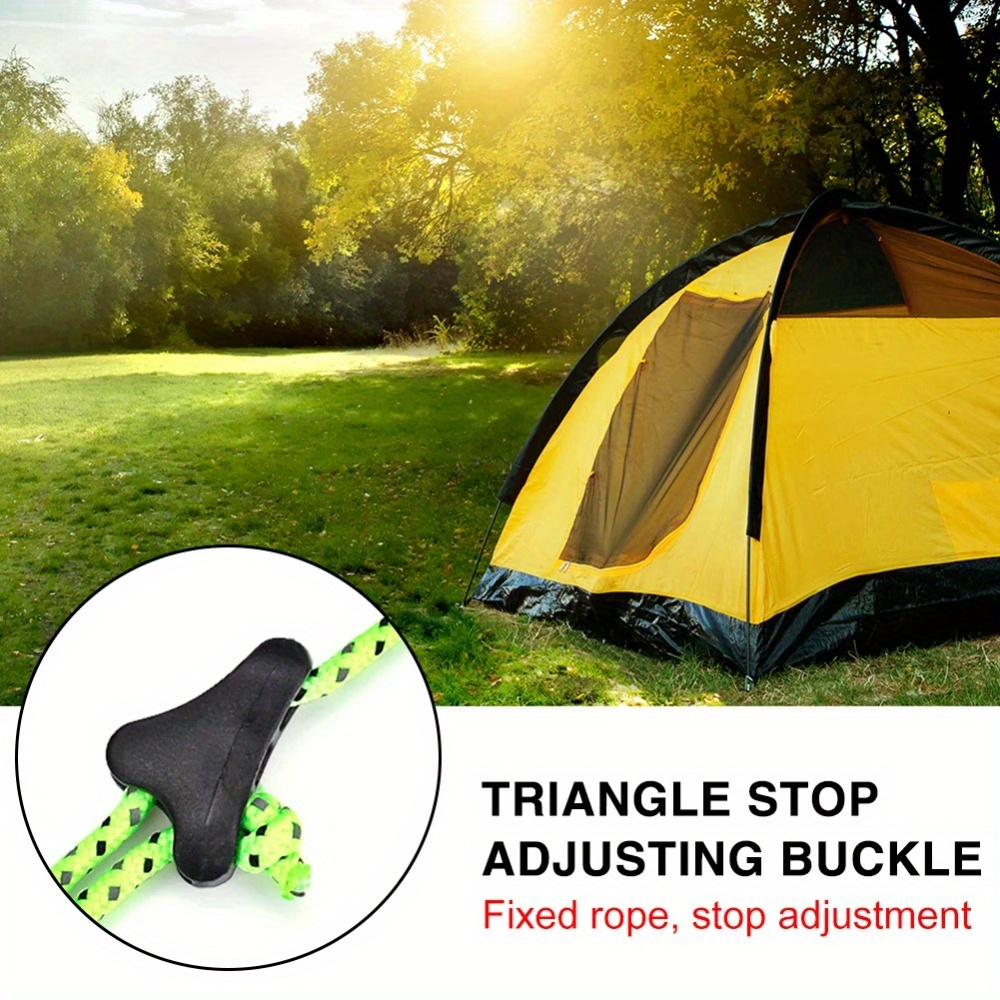 10pcs Camping เต็นท์เชือกหัวเข - Outdoor Camping Extension Cord บทวิจารณ์และราคา