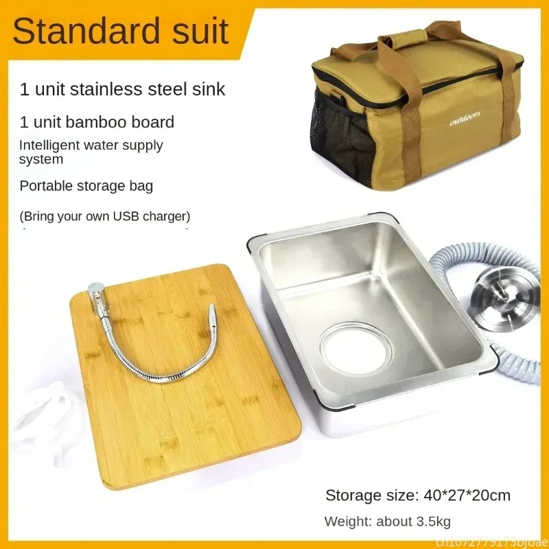 โต๊ะครัวแคมป์ปิ้งกลางแจ้ง IGT  - Outdoor Camping Kitchen With Sink บทวิจารณ์และราคา