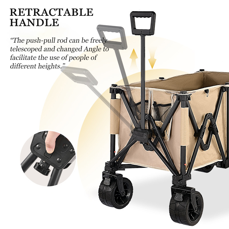 รถเข็นแบบพับได้ขนาดใหญ่พิเศษ ค - Outdoor Camping Folding Table บทวิจารณ์และราคา