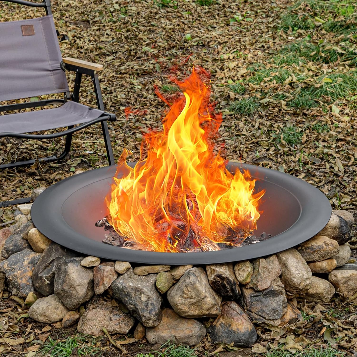 เตาไฟเหล็กขนาด 35 นิ้ว สำหรับใ - Outdoor Camping Fireplace บทวิจารณ์และราคา