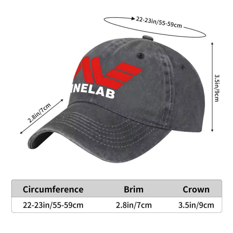 โลโก้แบรนด์ MINELAB หมวกเบสบอล - Outdoor Camping Brand บทวิจารณ์และราคา