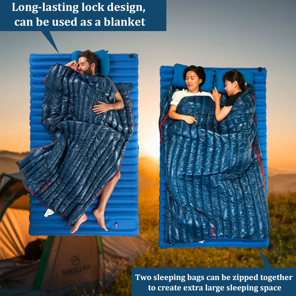 ถุงนอนขนเป็ดน้ำหนักเบาพิเศษ ถุ - Ultralight Sleeping Bag บทวิจารณ์และราคา