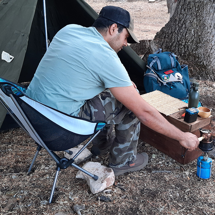 เก้าอี้พับพกพาสำหรับตั้งแคมป์  - Outdoor Camping And Fishing บทวิจารณ์และราคา