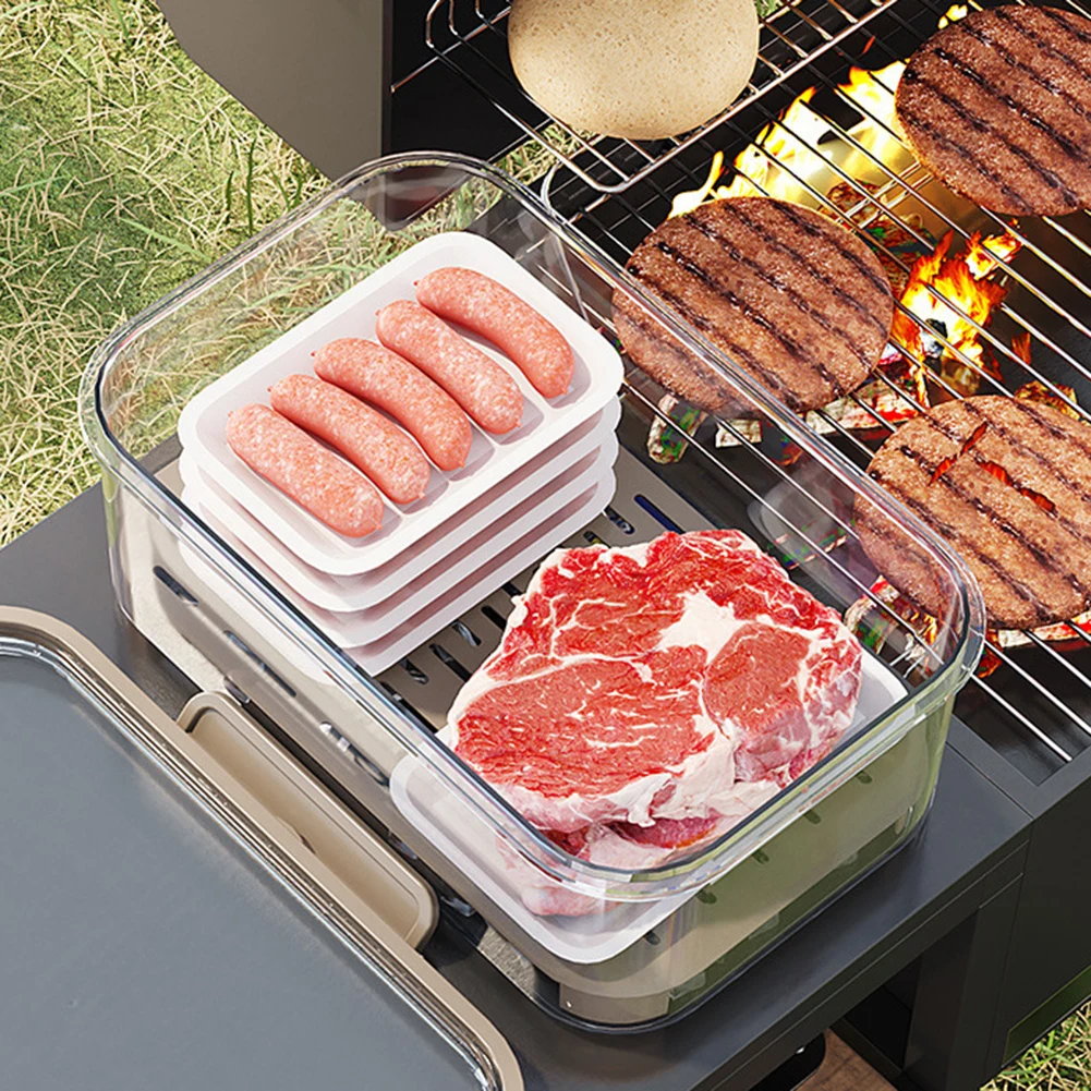 ภาชนะเก็บอาหารแบบพกพาขนาดใหญ่ค - Outdoor Camping Storage Box บทวิจารณ์และราคา