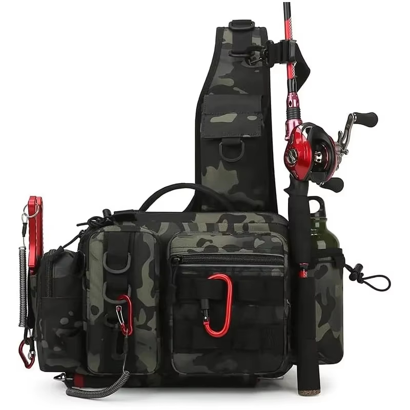 กระเป๋าคาดเอวแบบยุทธวิธีสำหรับ - Outdoor Camping Storage Box บทวิจารณ์และราคา
