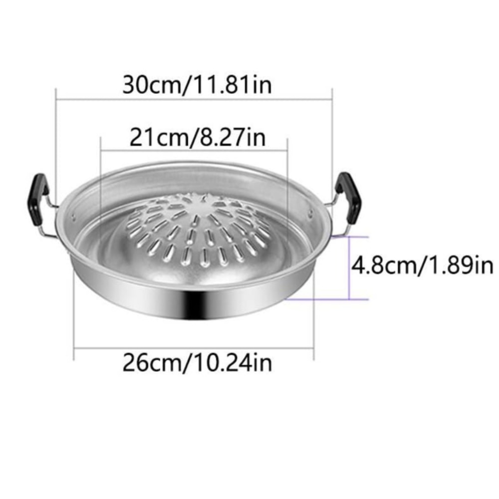 กระทะปิ้งย่าง 2 in 1 แบบไม่ติด - Kitchen Outdoor Camping บทวิจารณ์และราคา