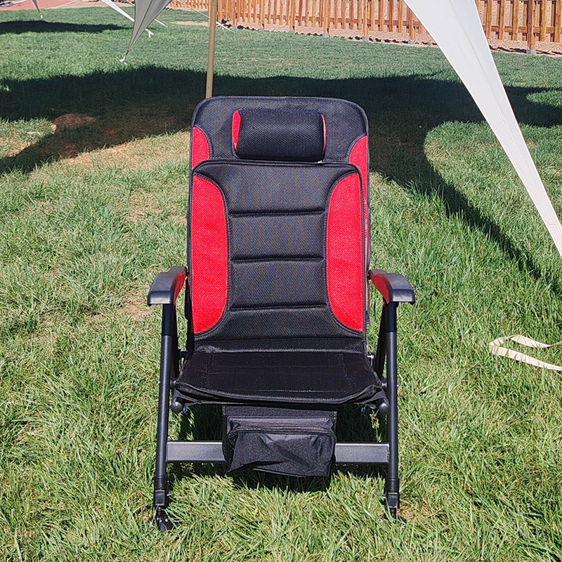 เก้าอี้พับได้แบบพกพา ปรับได้ 5 - Outdoor Camping And Fishing บทวิจารณ์และราคา