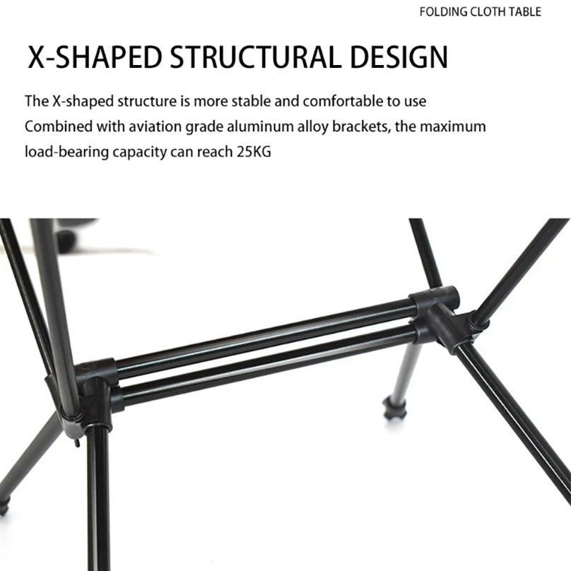 โต๊ะผ้าอ๊อกซ์ฟอร์ดสำหรับตั้งแค - Outdoor Camping Folding Table บทวิจารณ์และราคา