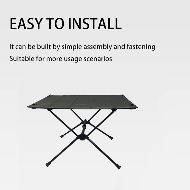 โต๊ะผ้าอ๊อกซ์ฟอร์ดสำหรับตั้งแค - Outdoor Camping Folding Table บทวิจารณ์และราคา