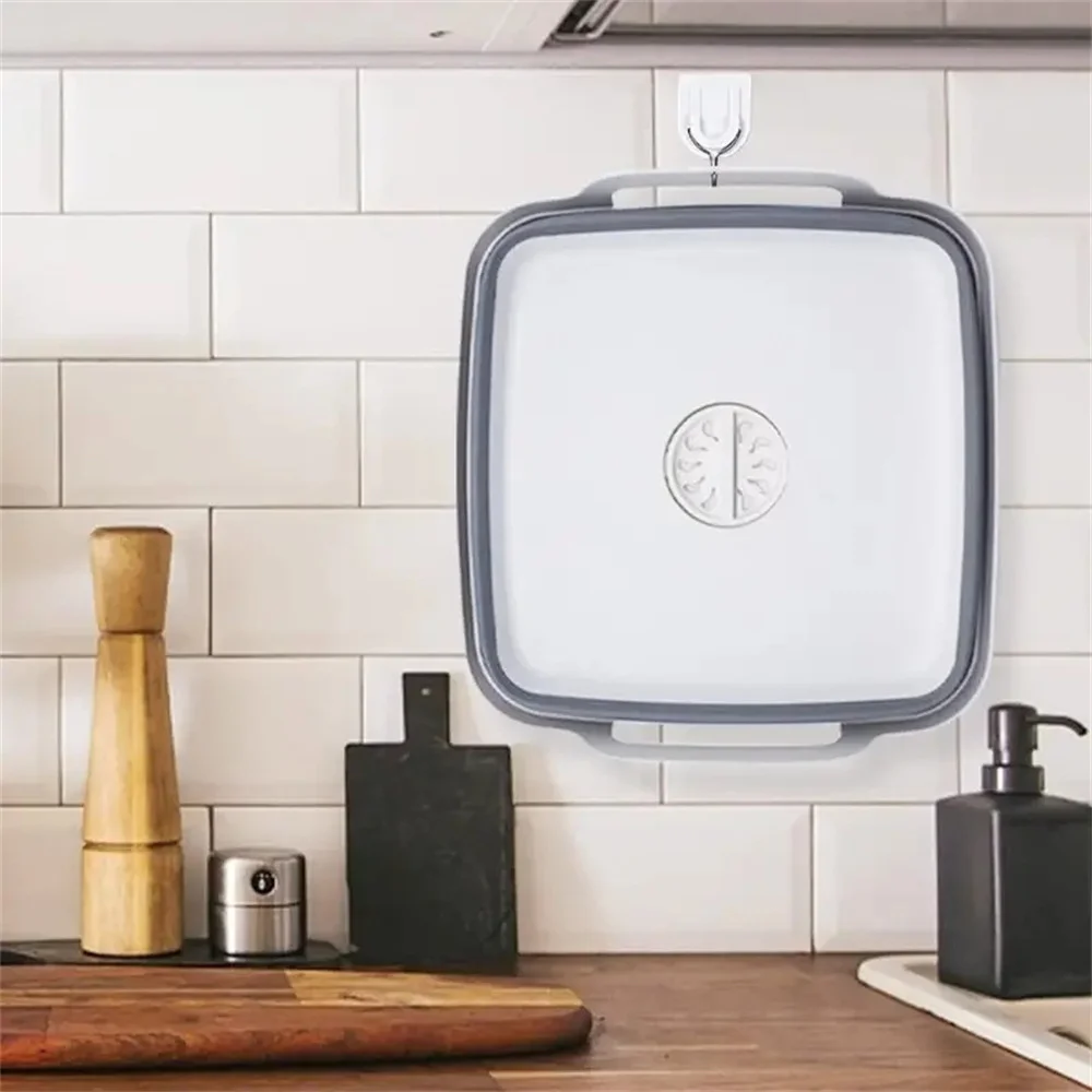 อ่างล้างผักผลไม้แบบพับได้ 1 ชิ - Outdoor Camping Kitchen With Sink บทวิจารณ์และราคา
