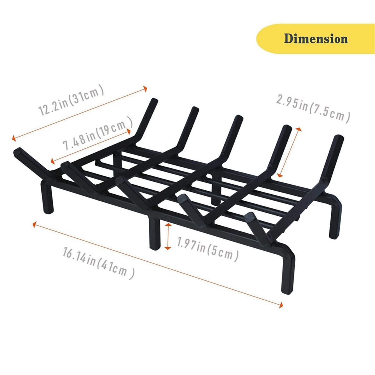 ตะแกรงวางฟืนสำหรับเตาผิงแบบใหม - Outdoor Camping Fireplace บทวิจารณ์และราคา