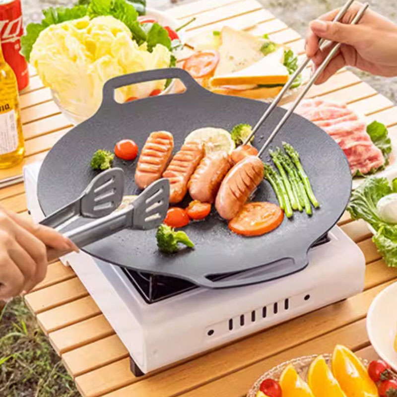    กระทะปิ้งย่างสำหรับตั้งแคม - Outdoor Camping Cooking Set บทวิจารณ์และราคา