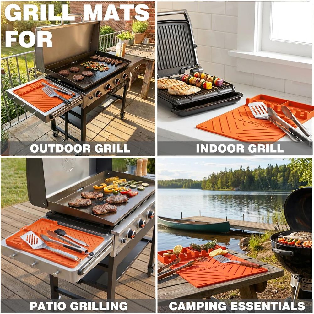 แผ่นรองย่างซิลิโคนหรืออุปกรณ์เ - Kitchen Outdoor Camping บทวิจารณ์และราคา