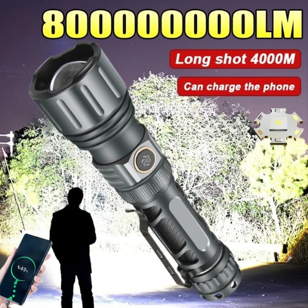 ไฟฉายซุปเปอร์ไบรท์แบบพกพา ชาร์ - Outdoor Camping And Fishing บทวิจารณ์และราคา