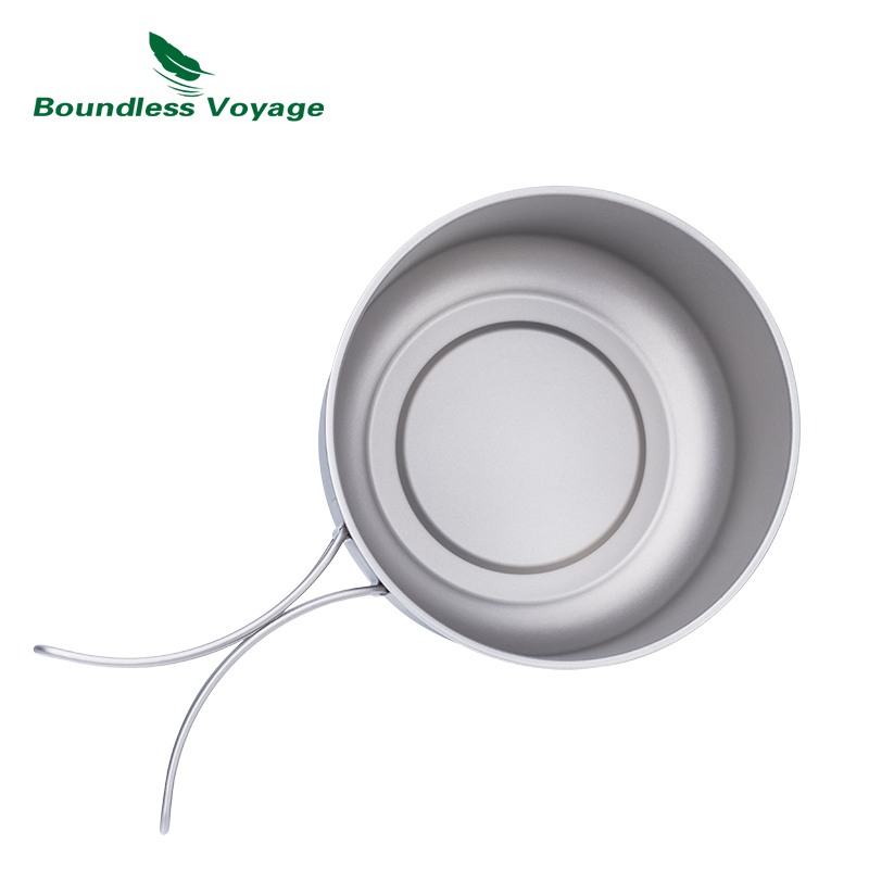 Boundless Voyage ไทเทเนียม Cam - Outdoor Camping Cooking Set บทวิจารณ์และราคา