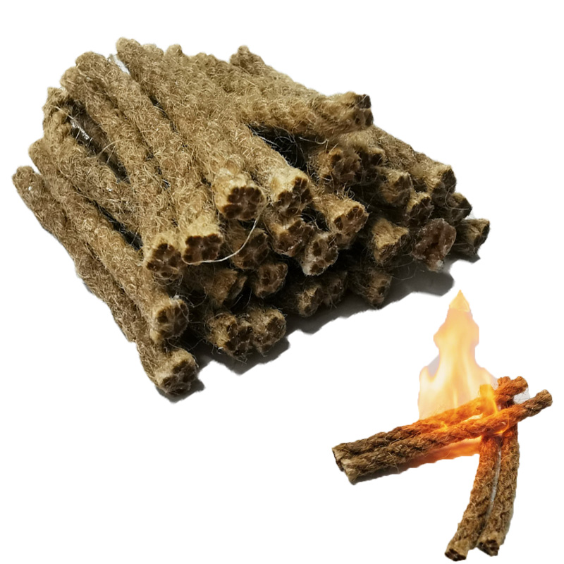 เชือกป่านเคลือบแว็กซ์ขนาดเล็กแ - Outdoor Camping Fireplace บทวิจารณ์และราคา