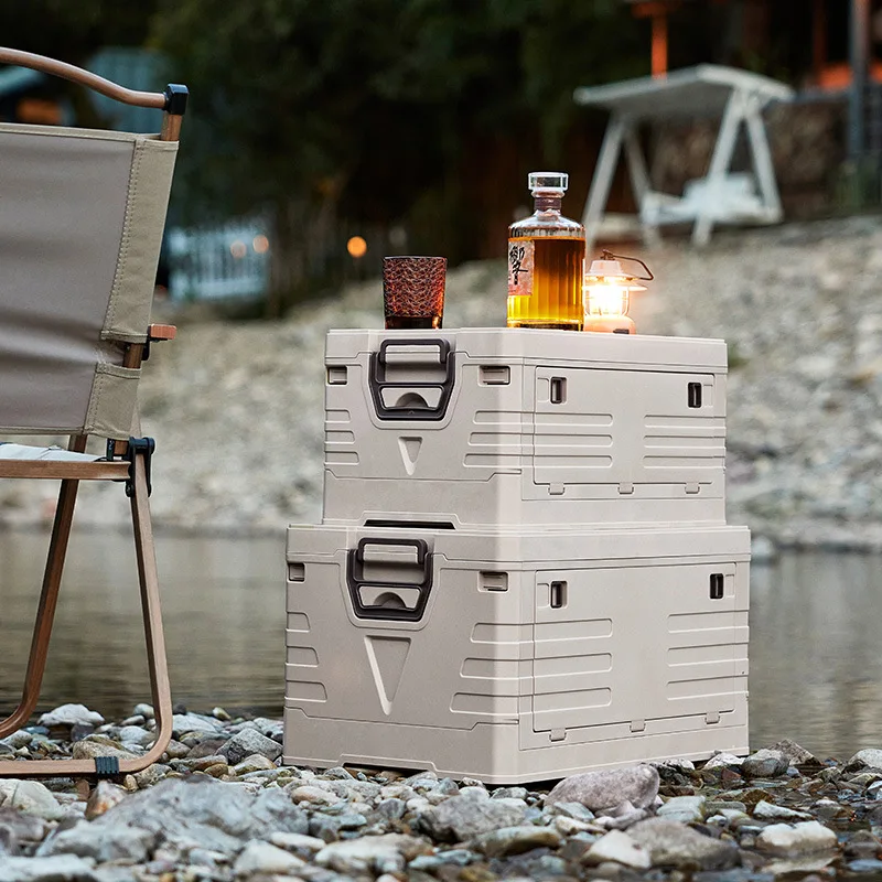 กล่องเก็บของในรถยนต์ กล่องเก็บ - Outdoor Camping Storage Box บทวิจารณ์และราคา