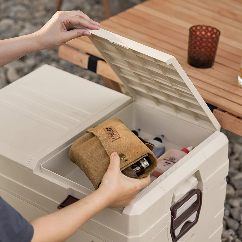 กล่องเก็บของในรถยนต์ กล่องเก็บ - Outdoor Camping Storage Box บทวิจารณ์และราคา