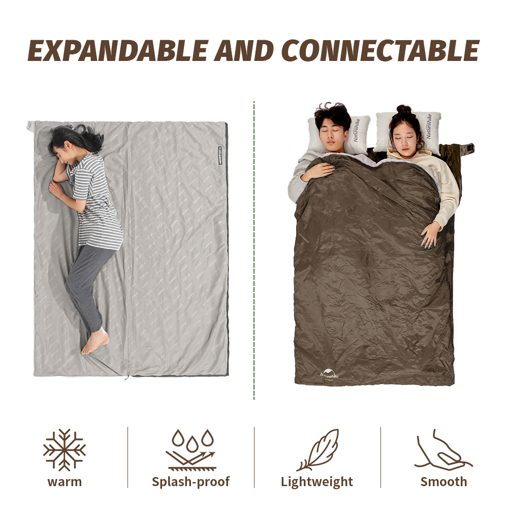 เนเจอร์ไฮค์ถุงนอนแคมป์ปิ้งกลาง - Ultralight Sleeping Bag บทวิจารณ์และราคา